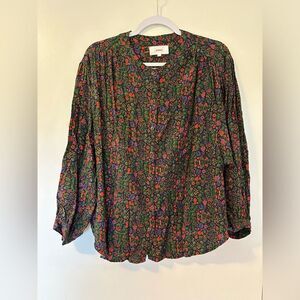 Xierna Ameli Floral Printed Blouse